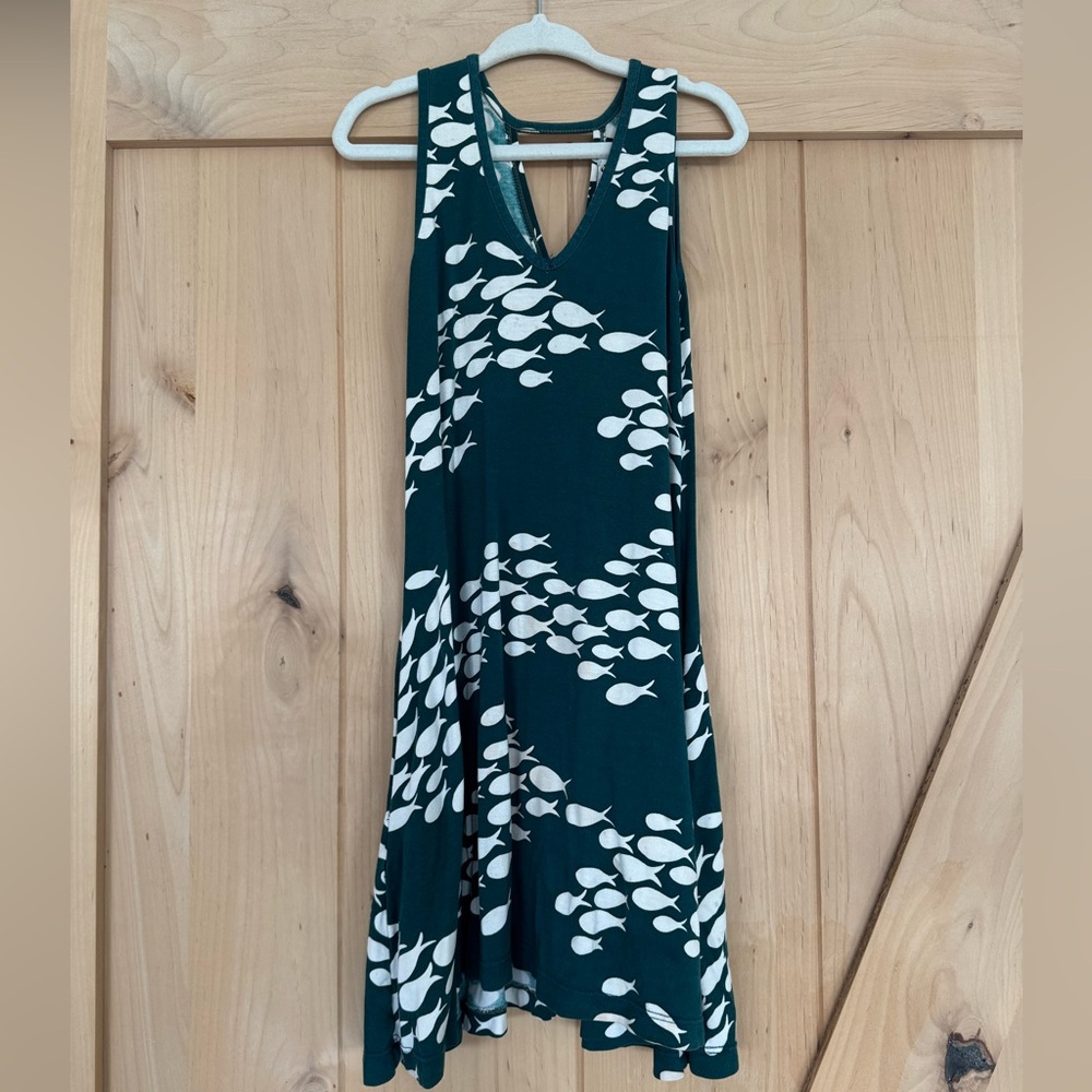 AVA SKY Kids Fish Print Dress